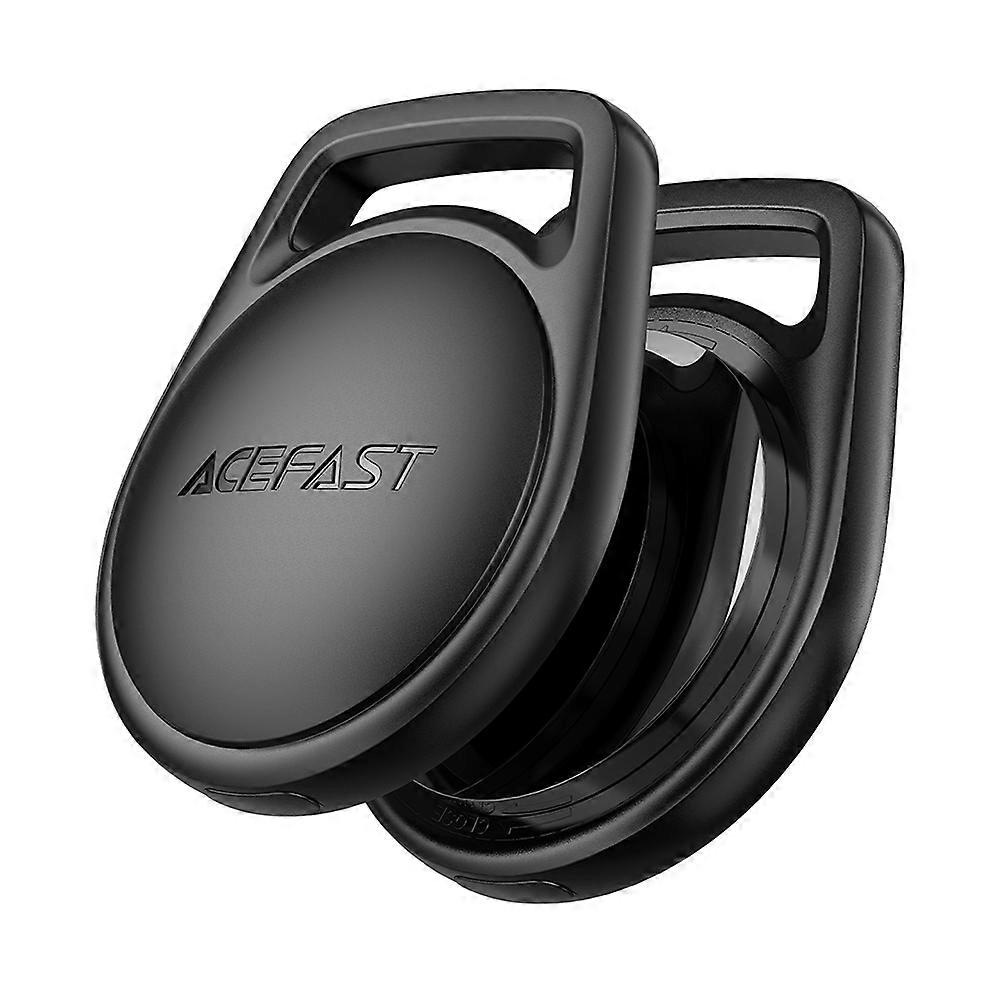 Acefast SmartTag S2 para Series iOS, Set de 4 piezas, Negro