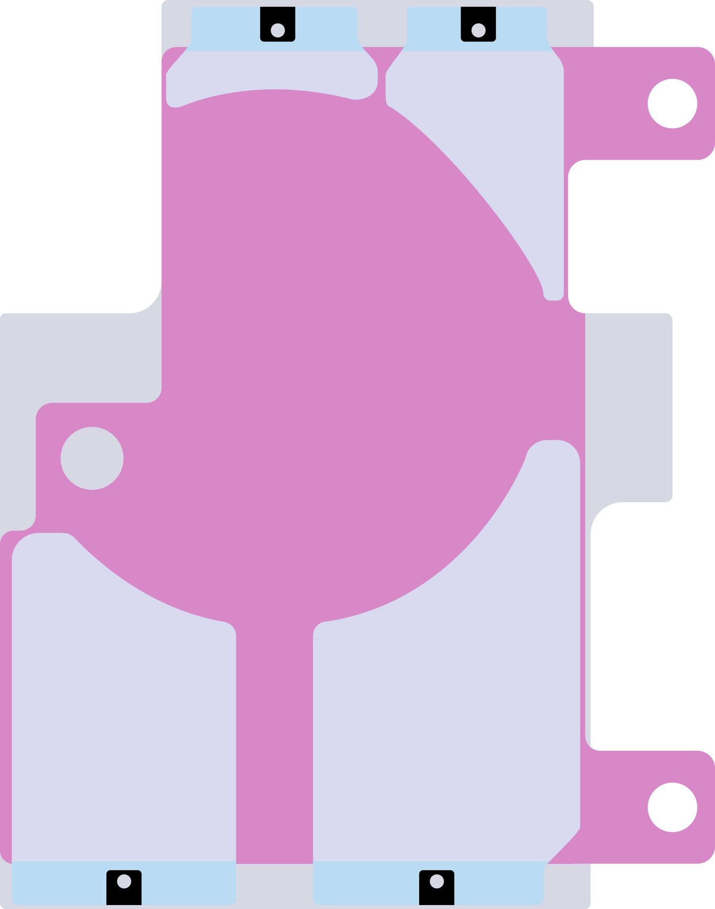 Batería Apple iPhone 12 Pro Max, alta capacidad