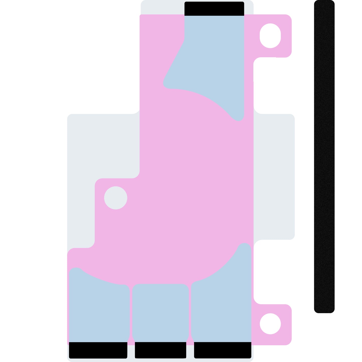 Batería Apple iPhone X, alta capacidad