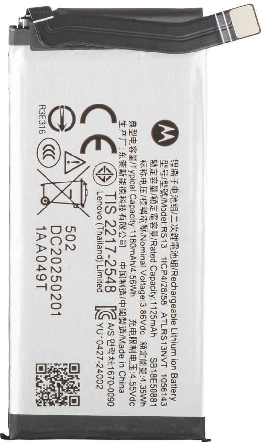 Motorola Razr 60 Ultra Battery, RS13, Service Pack SB18E50881