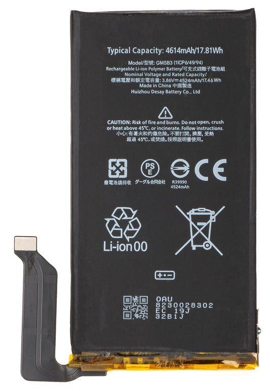 Batería para Google Pixel 6, GMSB3