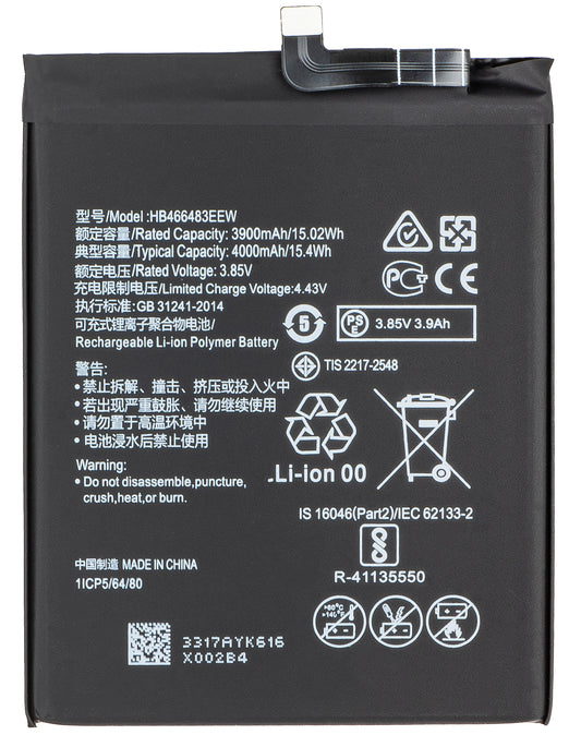 Batería para Honor 30S / nova 7 SE / nova 7 5G / P40 lite 5G, HB466483EEW