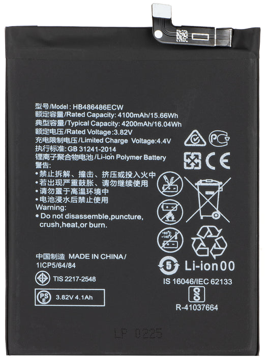 Batería para Huawei P30 Pro / Mate 20 Pro, HB486486ECW