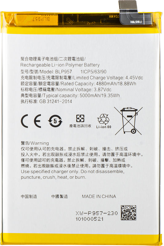 Batería para Realme 10, BLP957