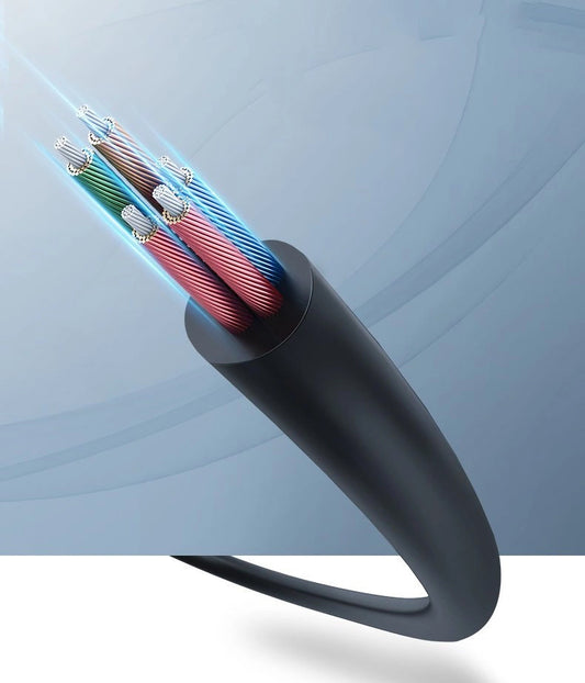 Adaptador audio 3.5mm - 2 x 3.5mm UGREEN AV140, 0.20m, Negro