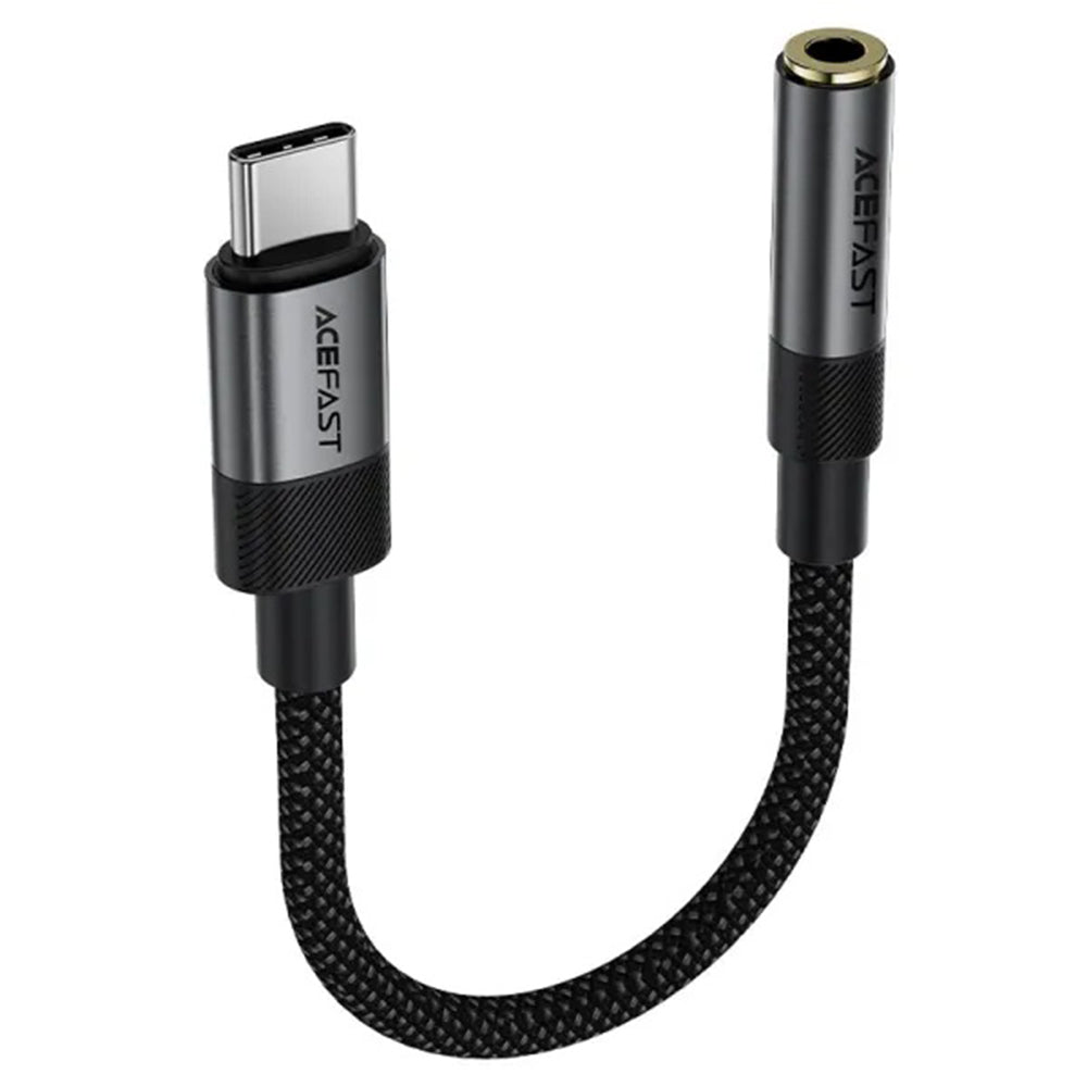 Adaptador de Audio USB-C - 3.5mm Acefast J12, Negro