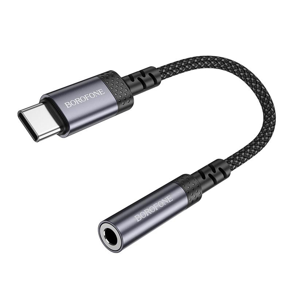 Adaptador de Audio USB-C - 3.5mm Borofone BV24, Gris