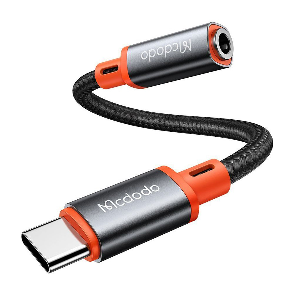 Adaptador de Audio USB-C - 3.5mm McDodo CA-7561, Negro