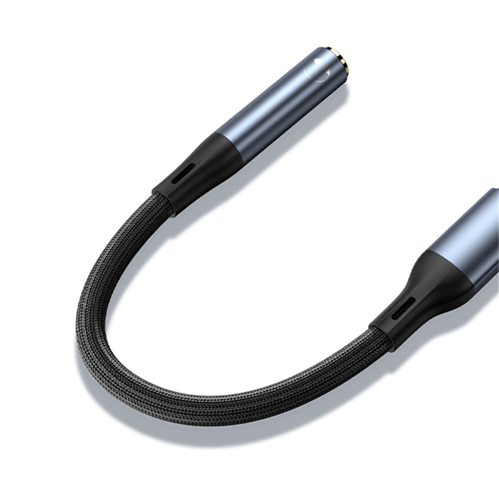 Adaptador de Audio USB-C - 3.5mm Yesido YAU38, Negro