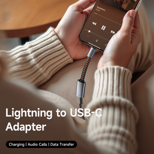 Adaptador de Audio USB-C - Lightning McDodo CA-4870, Gris