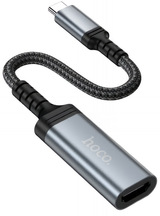 Adaptador de Audio y Video USB-C - HDMI HOCO UA43A, Gris