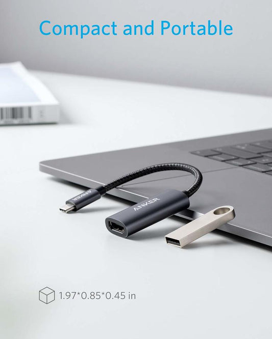 Adaptador de Audio y Video USB-C - HDMI Anker 310, Gris A83120A2