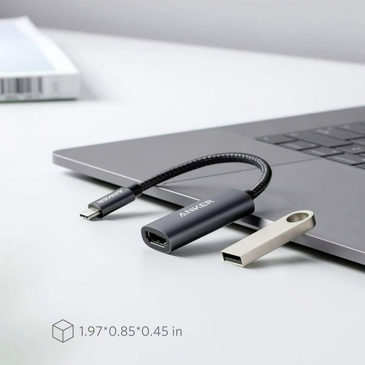 Adaptador de Audio y Video USB-C a HDMI Anker PowerExpand+, Gris A83120A1