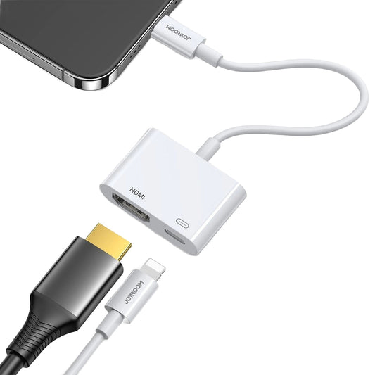 Adaptador de Audio y Video Lightning - HDMI / Lightning Joyroom S-H141, Blanco
