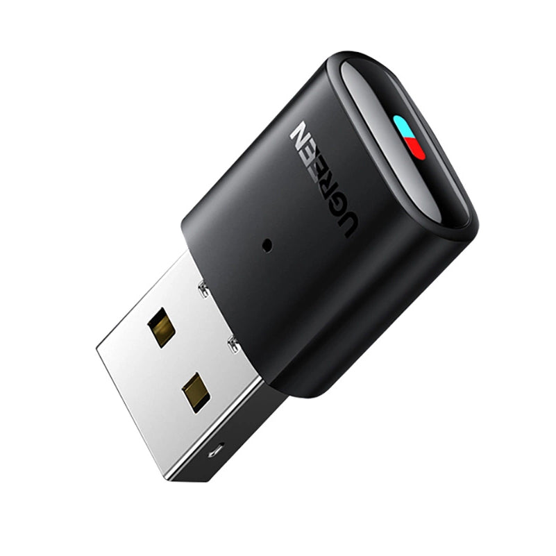 Adaptador USB Bluetooth UGREEN CM408, Negro