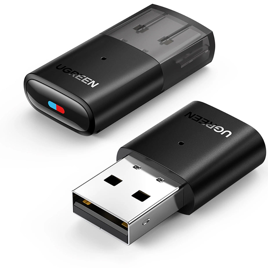 Adaptador USB Bluetooth UGREEN CM408, Negro