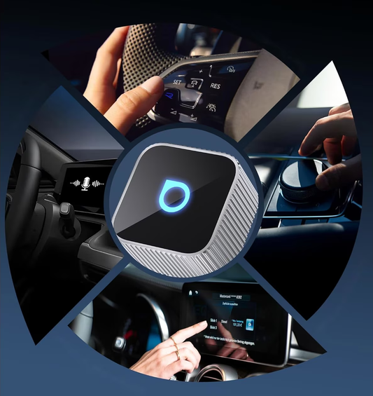 Adaptador Carplay / Android Auto Wireless Ottocast Mini Cube Style B para Apple iPhone / Android Series CP88-T2