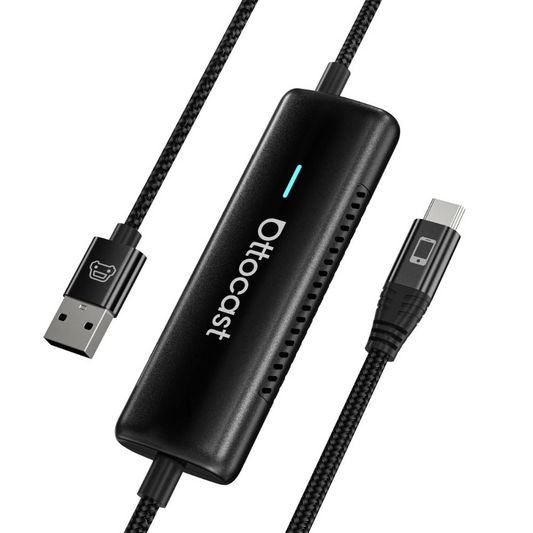 Adaptador Carplay / Android Auto Ottocast Mirror Touch para Apple iPhone / Android Series CA450-T