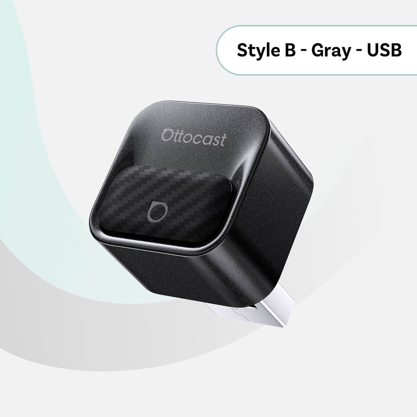 Adaptador Carplay / Android Auto Inalámbrico Ottocast Mini Pico Style B para Apple iPhone / Android Series CA525-T3