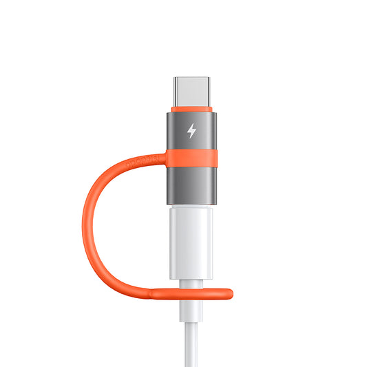 Adaptador de Datos y Carga Lightning - USB-C McDodo OT-5530, Gris