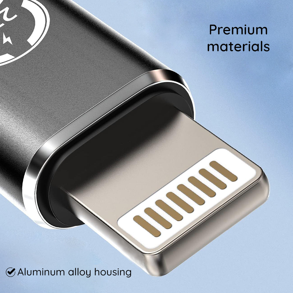 Adaptador de Datos y Carga USB-C - Lightning Techsuit A11 TitanCoreX, Gris