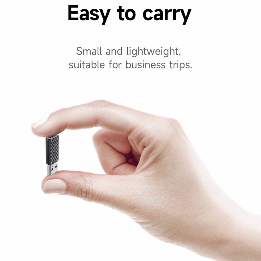 Adaptador de Datos y Carga USB-C - USB-A Acefast J2, Negro