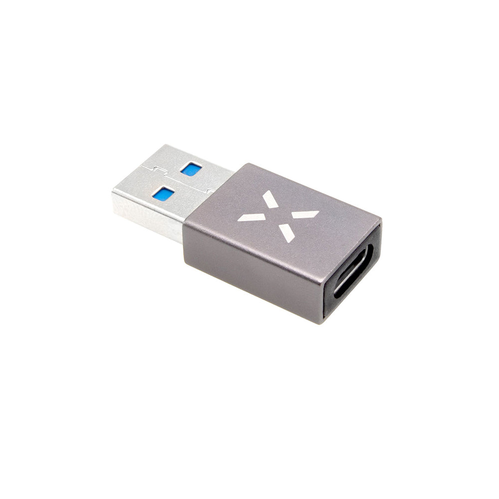 Adaptador de Datos y Carga USB-C - USB-A Fixed, Gris