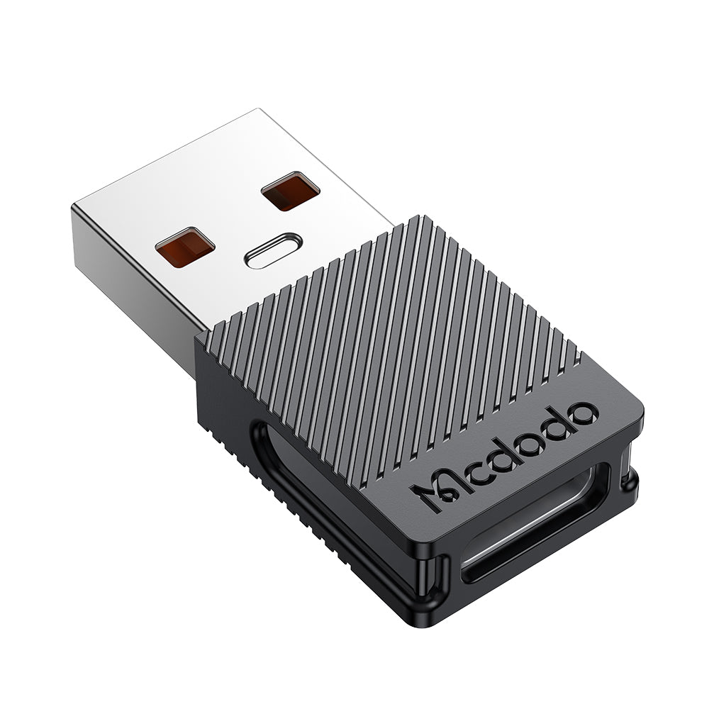 Adaptador de Datos y Carga USB-C - USB-A McDodo OT-6970, Negro