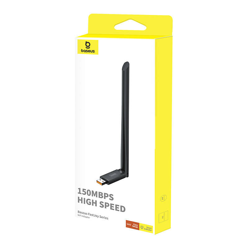 Adaptador Wireless Baseus FastJoy, 150Mbps, Negro B01317600111-00