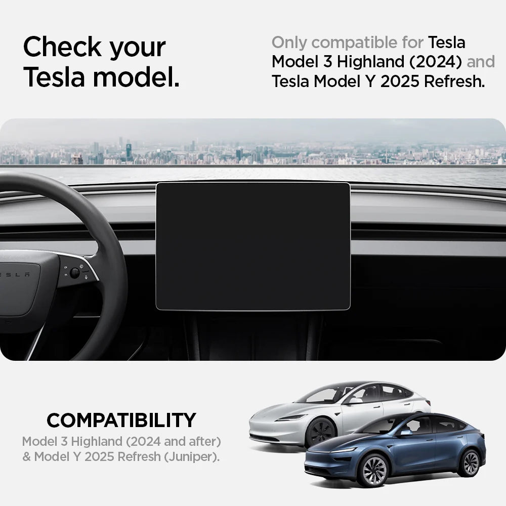 Adaptador Ambientador de Coche Spigen para Tesla Y Juniper / 3 Highland, Set de 2 piezas ACP10164