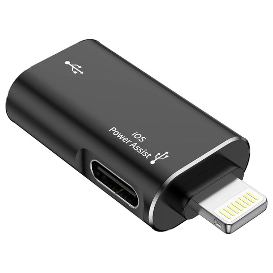 Adaptador OTG Lightning - USB-A Techsuit A18 AluVoltX, Negro