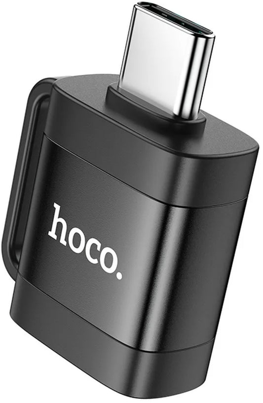 Adaptador OTG USB-C - USB-A HOCO UA31C, Negro
