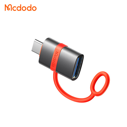 Adaptador OTG USB-C - USB-A McDodo OT-3810, Gris