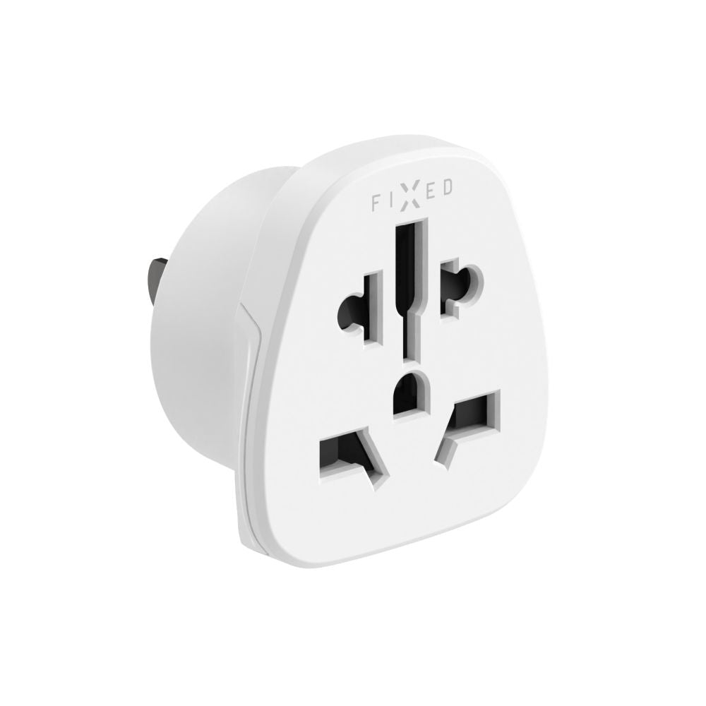 Adaptador de Red Fixed EU / UK / USA - US, Blanco