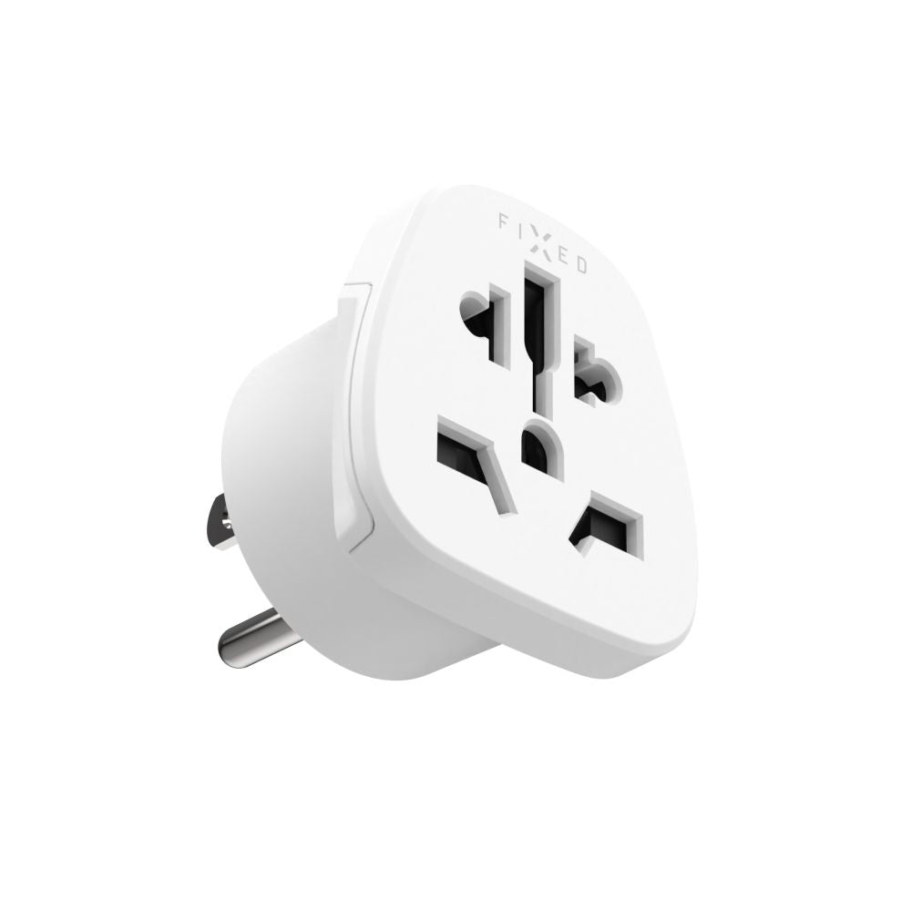 Adaptador de Red Fixed EU / UK / USA - US, Blanco