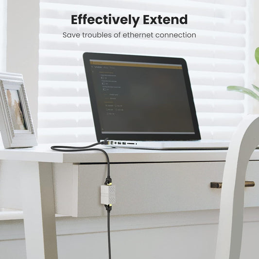 Network Adapter UGREEN NW114, RJ45 - RJ45, White