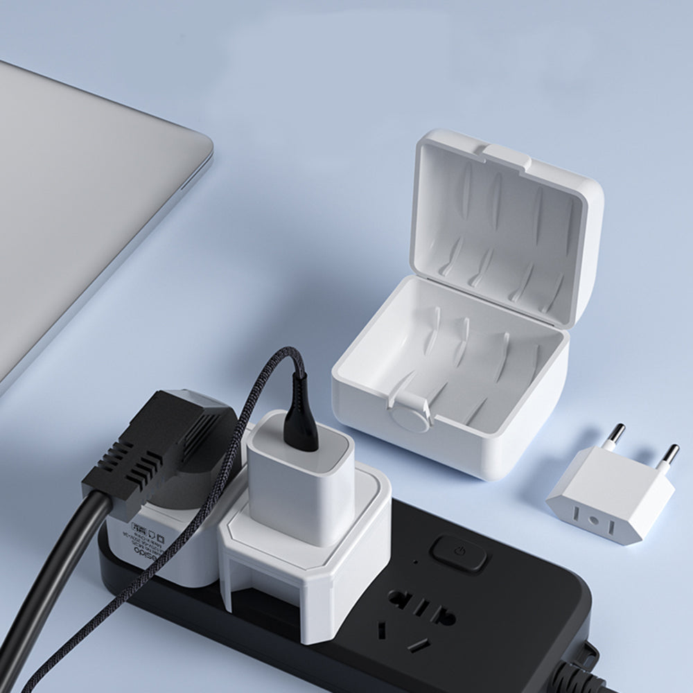 Adaptador de Red Yesido MC25 Travel CN/ US / EU / UK, Blanco