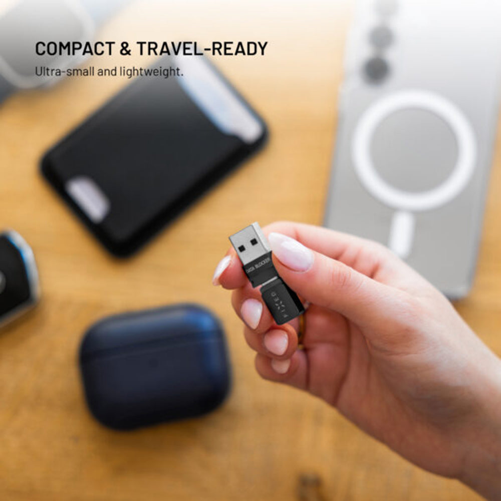 Adaptador USB Bloqueo de Datos Fixed, USB-A / USB-C, 2en1, Negro