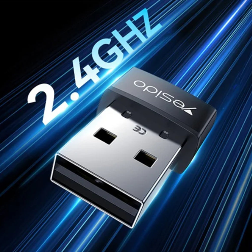 Adaptador inalámbrico Yesido WP10, 150Mbps, Negro
