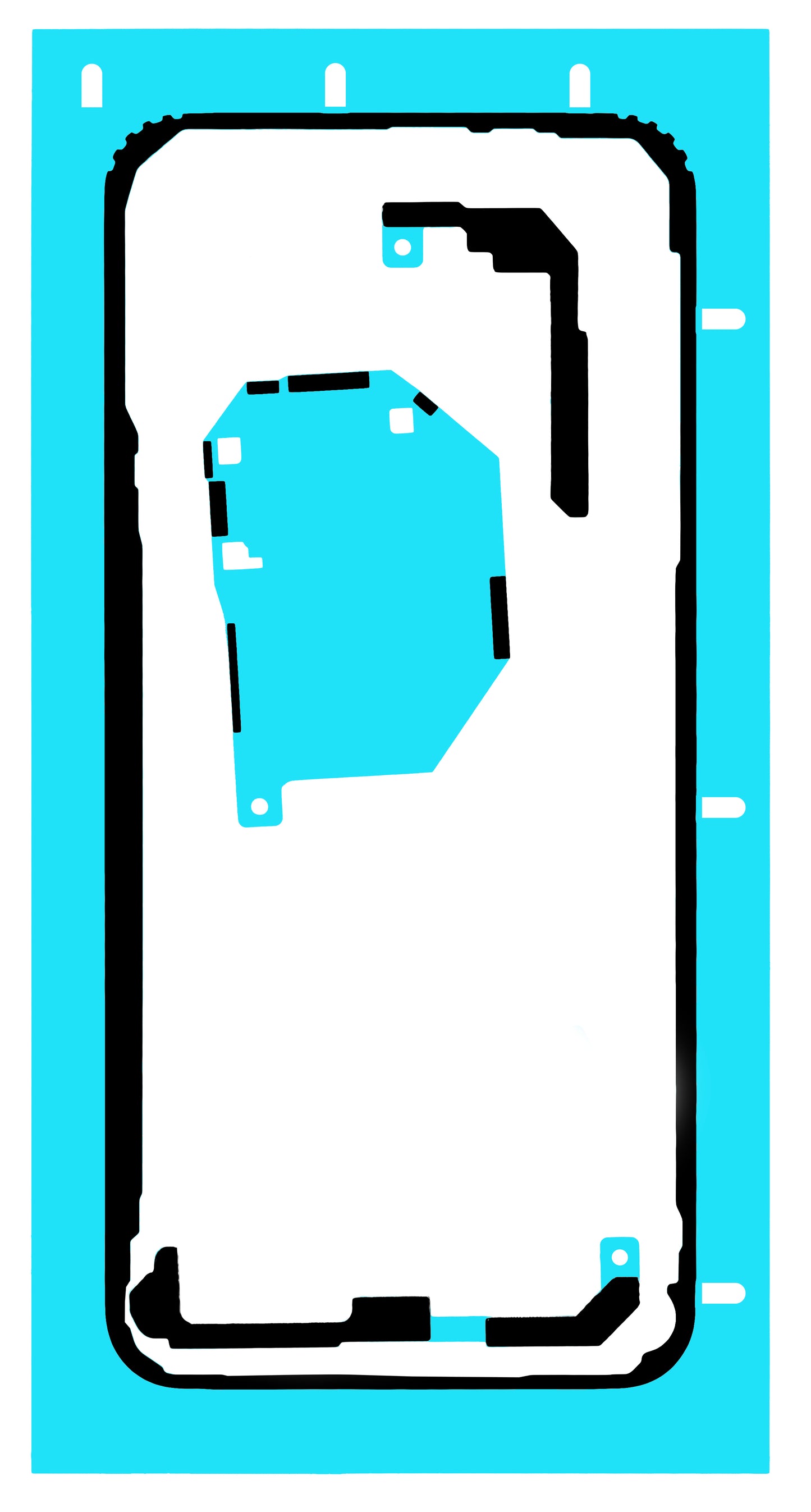 Adhesivo Tapa Batería Honor 400 Pro, Service Pack 5163AFKA