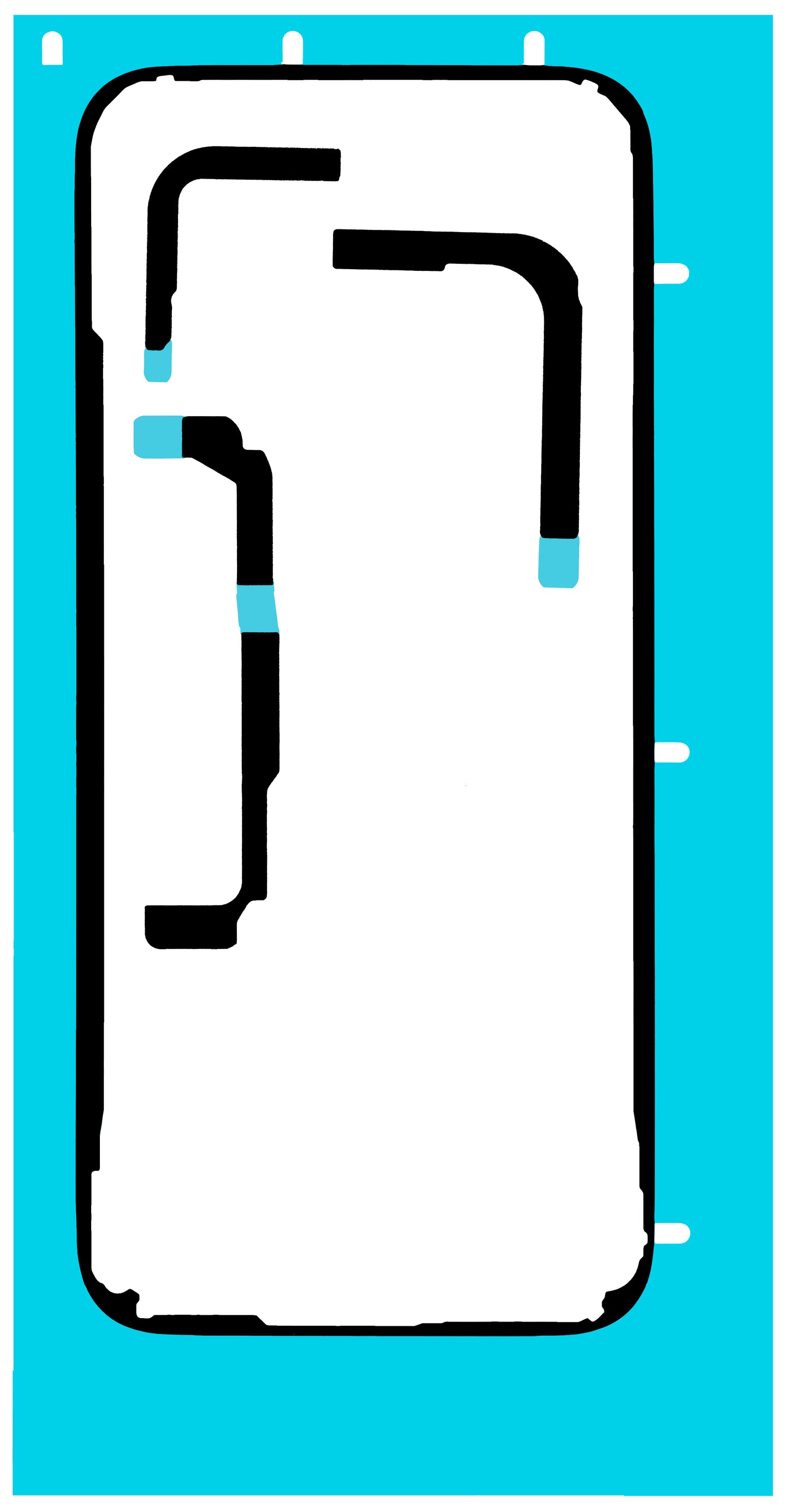Adhesivo FPC Honor X70i / 400 Lite / X8c, Paquete de Servicio 5163AFDB