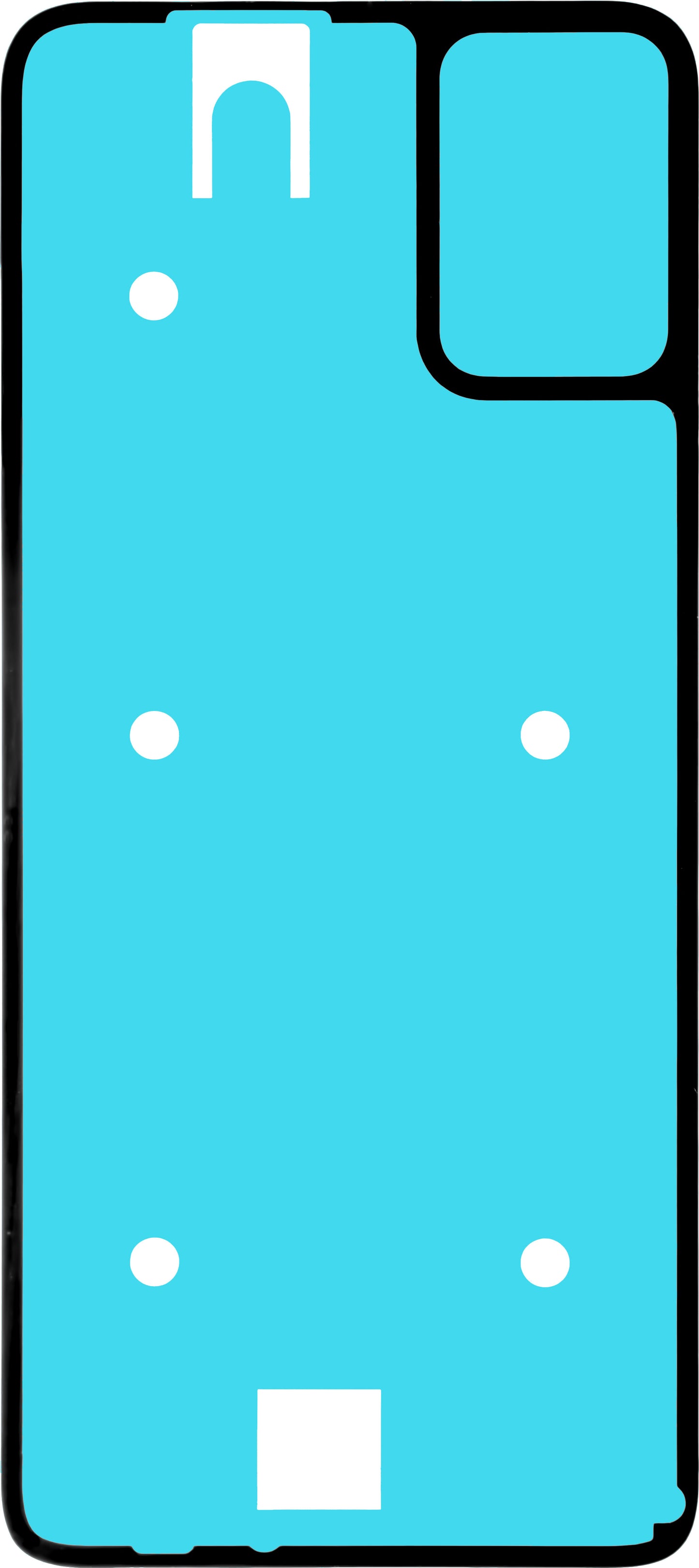 Adhesivo Tapa Batería Motorola Moto E22i / E22, Service Pack 5D78C21629