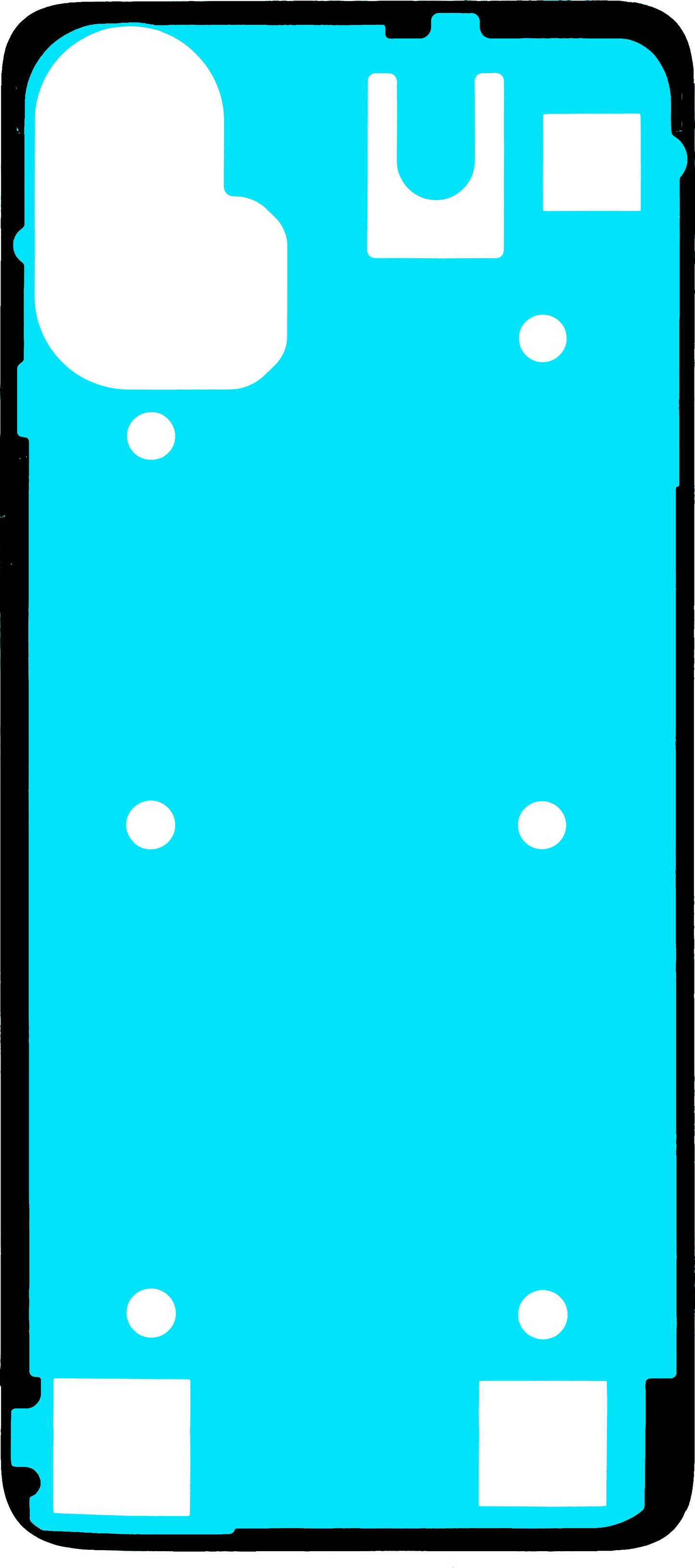 Adhesivo Tapa Batería Motorola Moto G34, Service Pack 5D78C23682