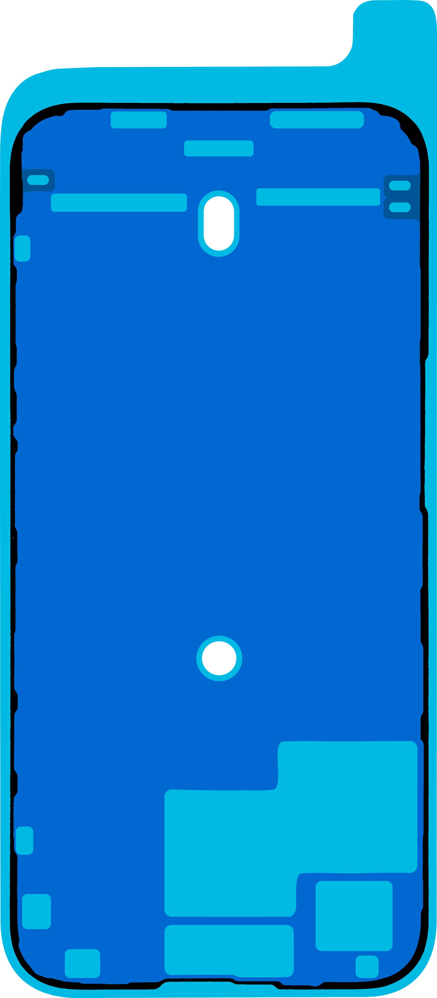 Adhesivo Display Apple iPhone 15 Pro Max, Service Pack 923-09190