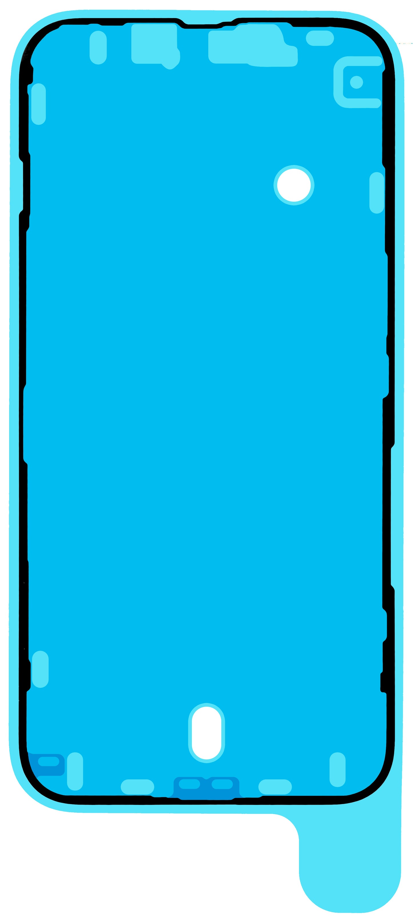 Adhesivo Display Apple iPhone 16e, Service Pack 923-12051