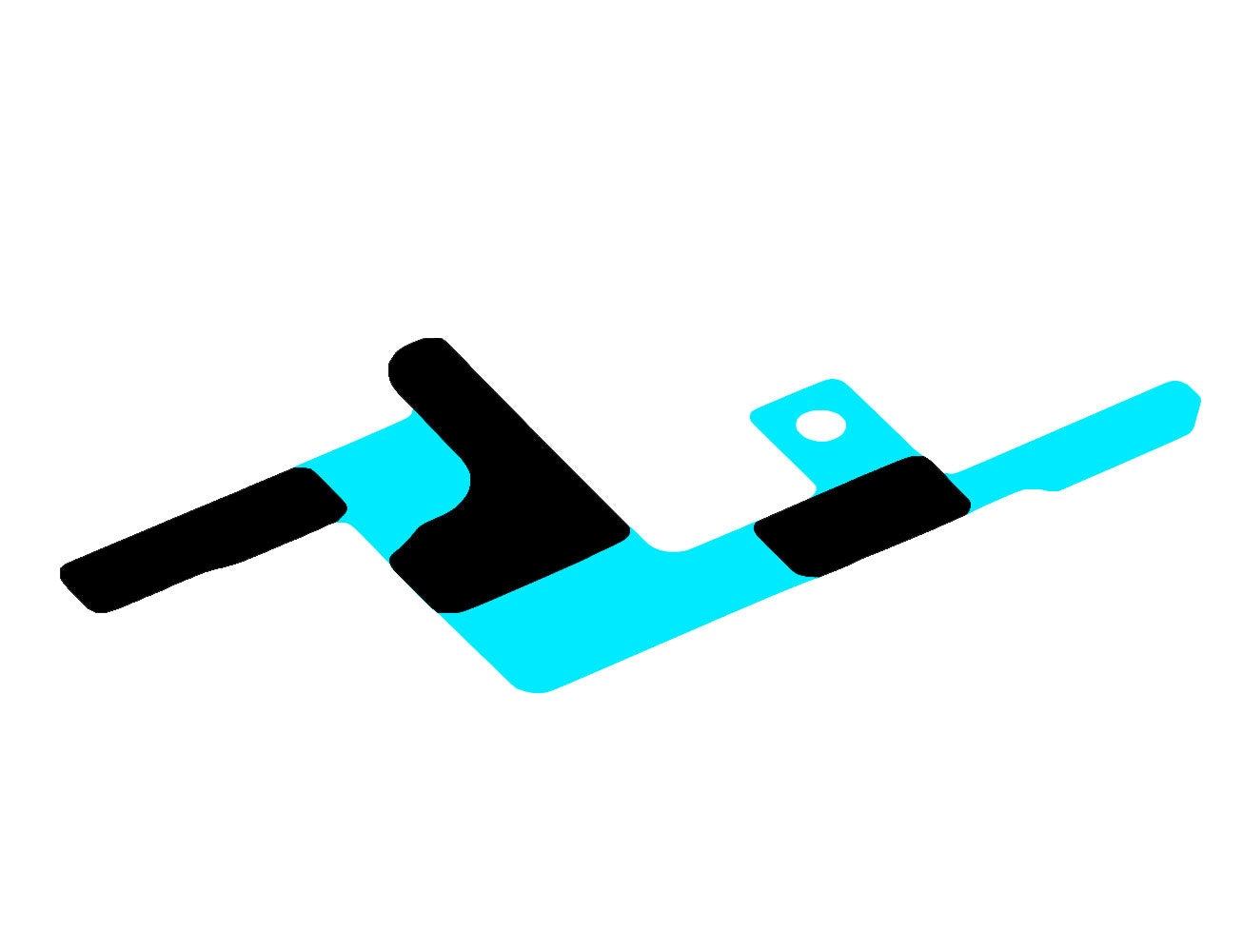 Adhesivo Display Huawei Mate X7, Tipo 2, Sub Inner, Service Pack 51630NAF