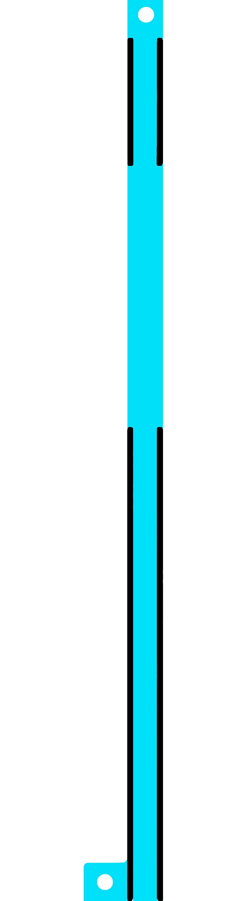 Adhesivo Display Huawei Mate X7, Tipo 15, Sub Inner, Service Pack 51630NAR