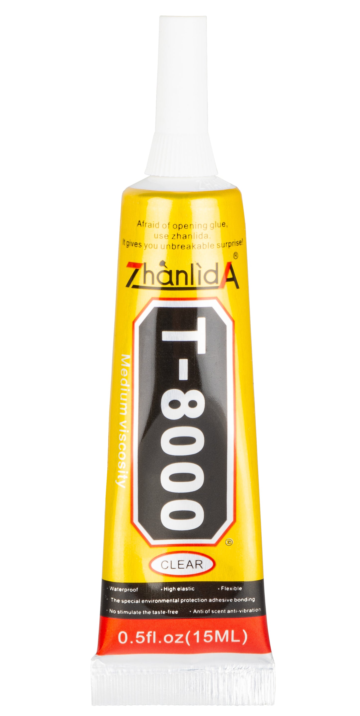 Adhesivo Líquido Zhanlida T-8000, 15ml, Transparente