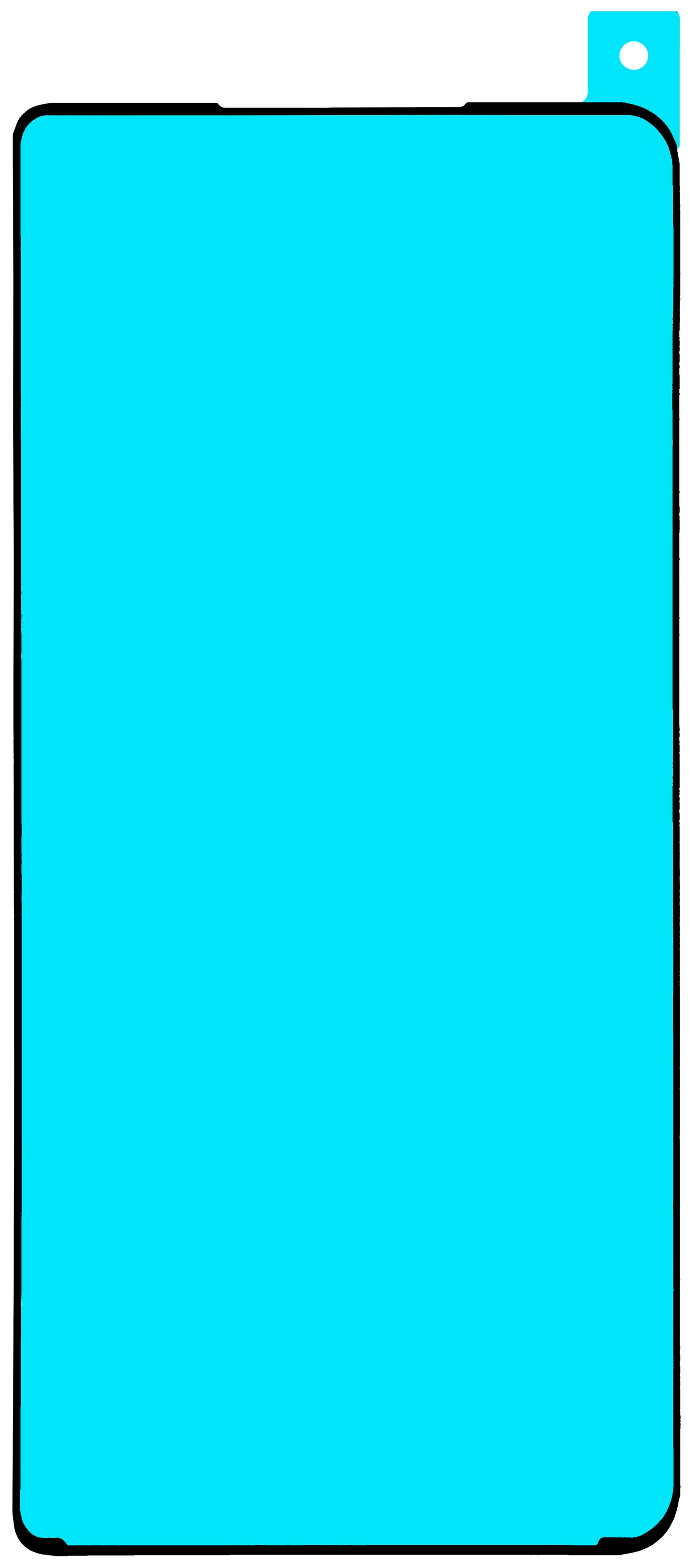 Adhesivo Secundario Display Honor Magic V5, Sub Outer, Service Pack 5163AFRE