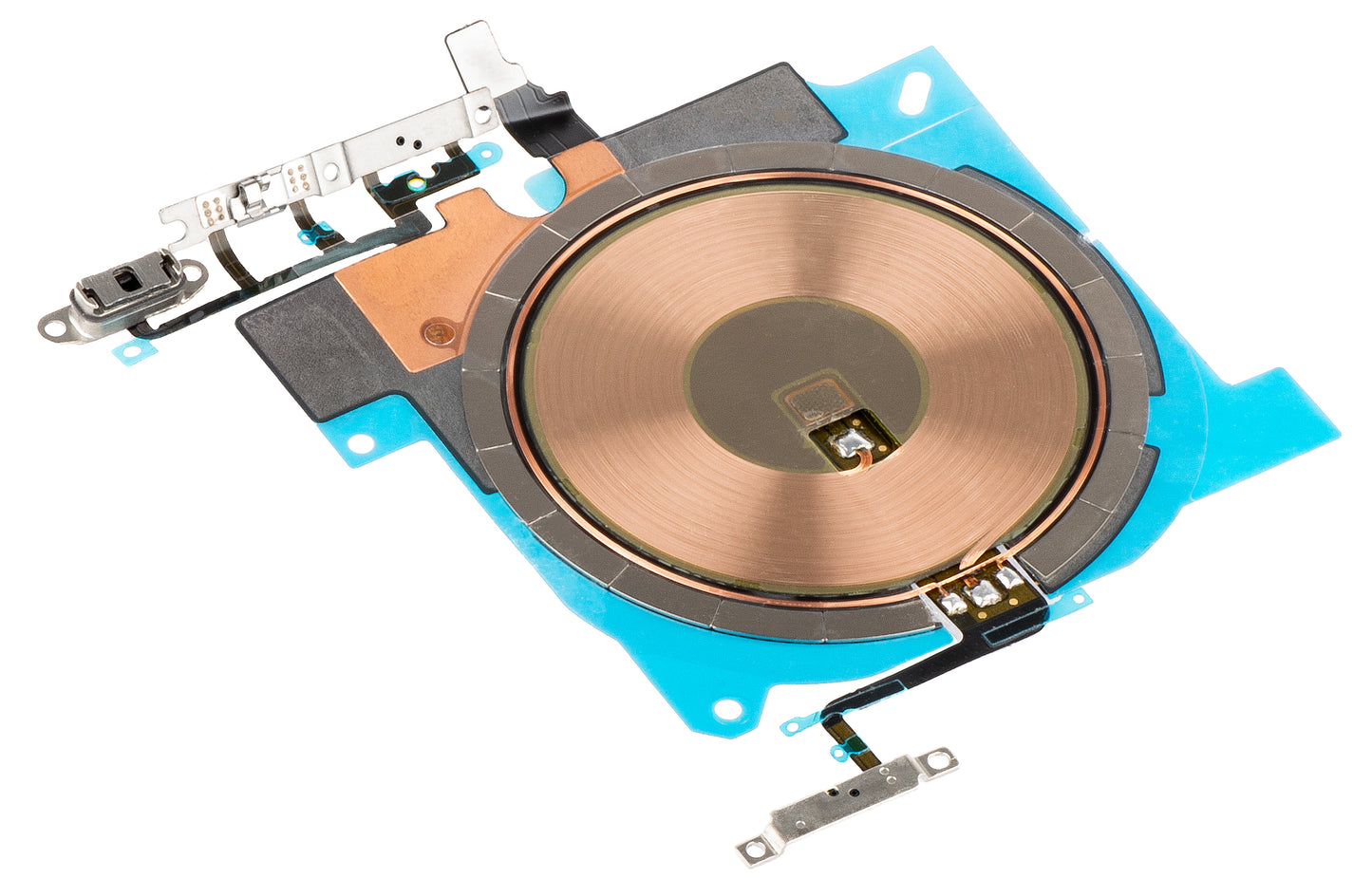 Antena NFC - Botón de encendido y apagado de microcontacto - Volumen - Perfil - Módulo de carga inalámbrica Apple iPhone 13 Pro